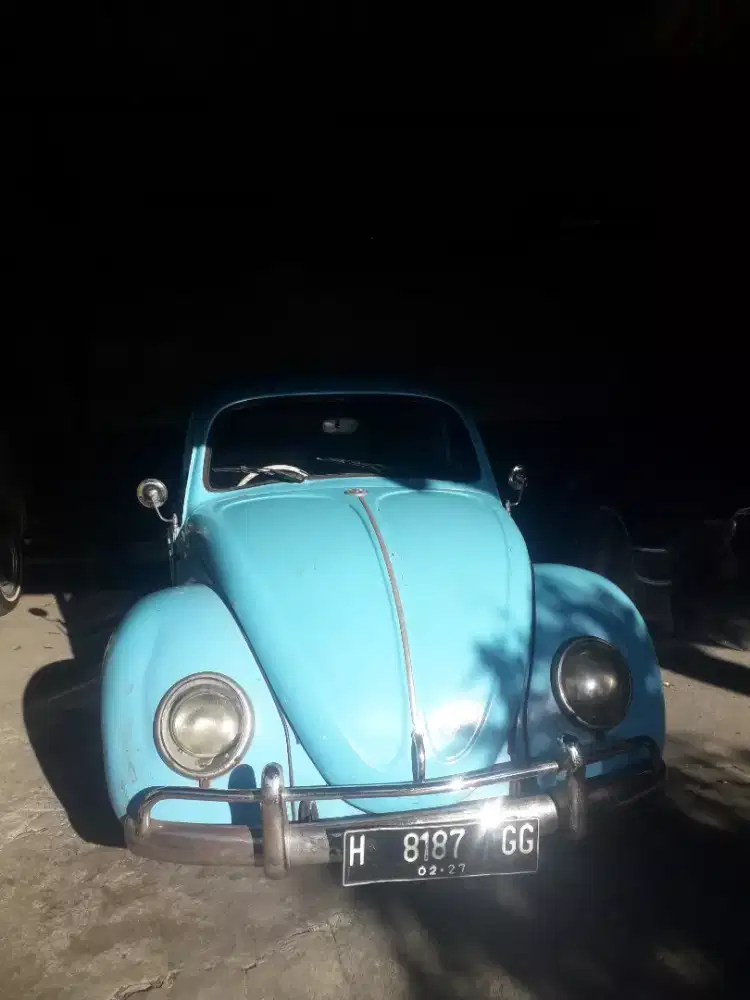 VW KODOK Belo 1961 Mesin Asli Jalan Normal