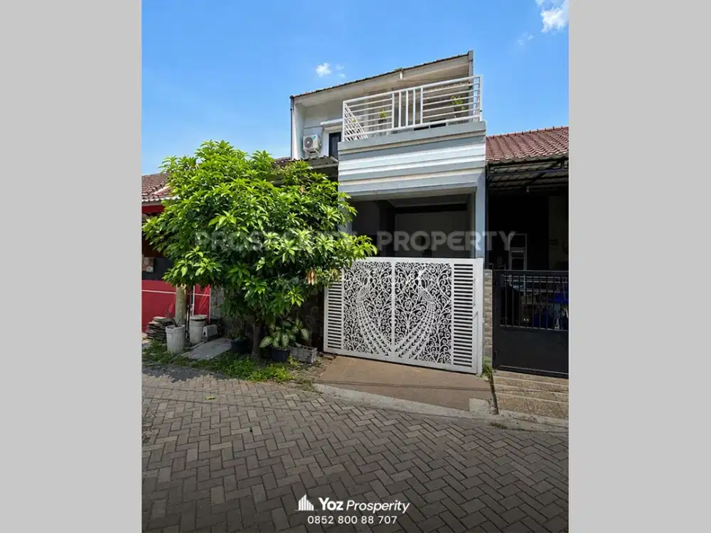 Rumah Siap Huni Sudah Renovasi 2 Lantai Terawat di Cluster Angelonia Gading Serpong