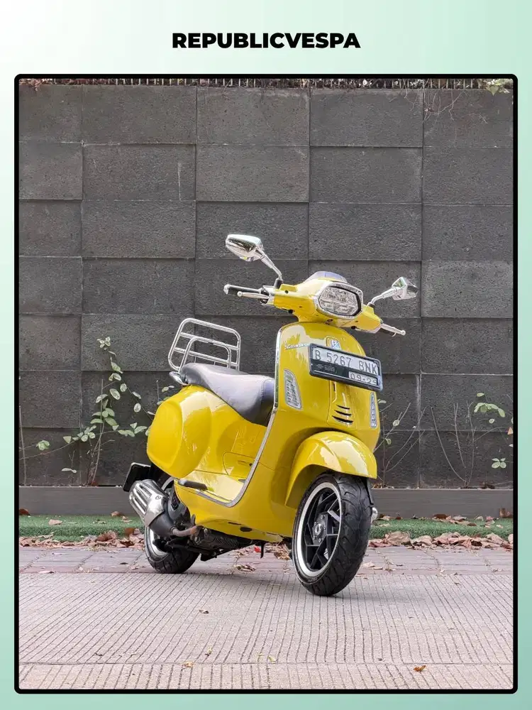 TERMURAH PIAGGIO VESPA SPRINT 150 ABS LED NEWMODEL TH 2024 YELLOw