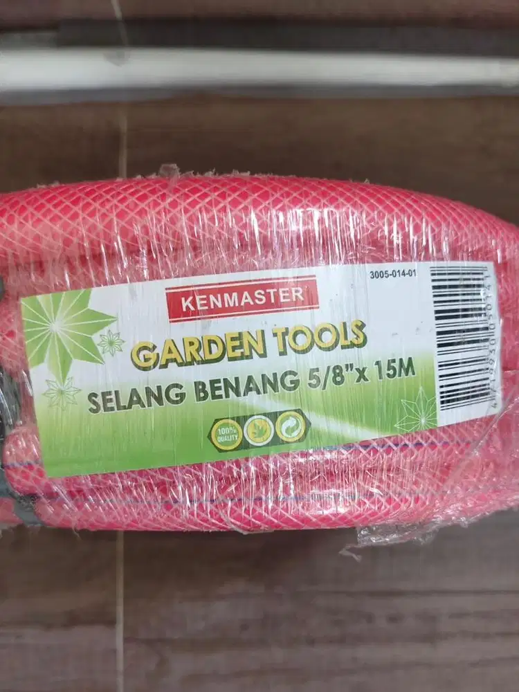 Selang Air Benang Kenmaster 5/8” x 15 Meter Merah