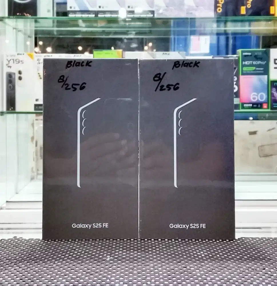 BARU..SAMSUNG S25 FE RAM 8+8/256 SEGEL/GARANSI RESMI.