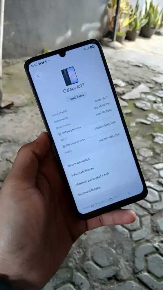 samsung A07 4/128 batangan