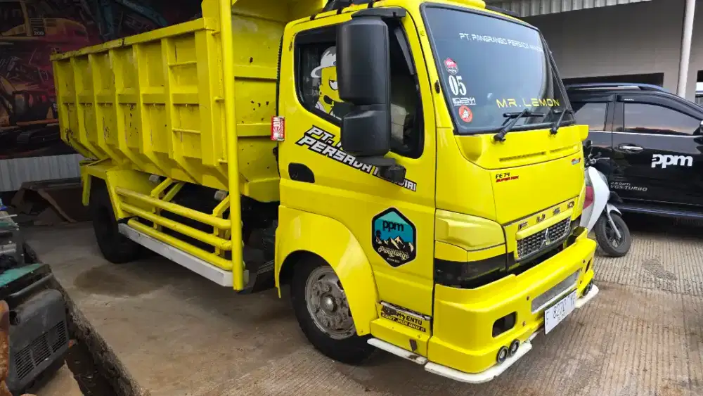 Dumptruk Canter HDV 2018 plat F