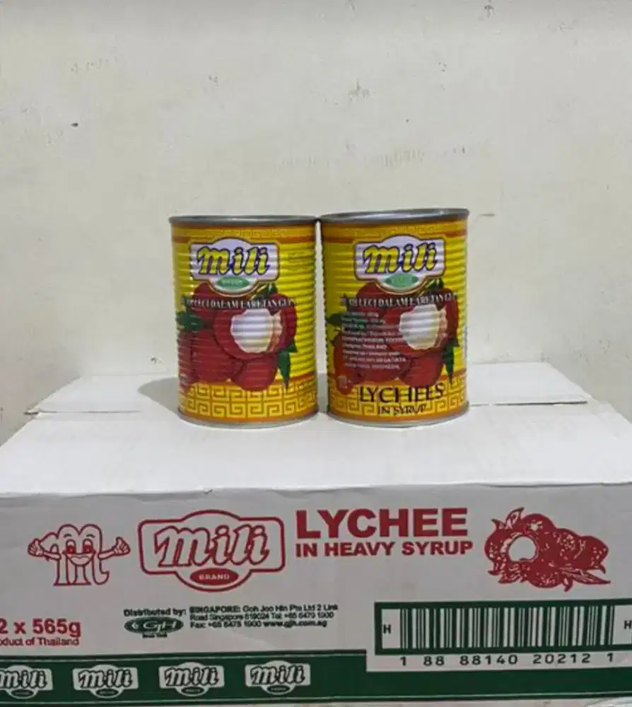 Jual Mili Lychee kaleng 565gr