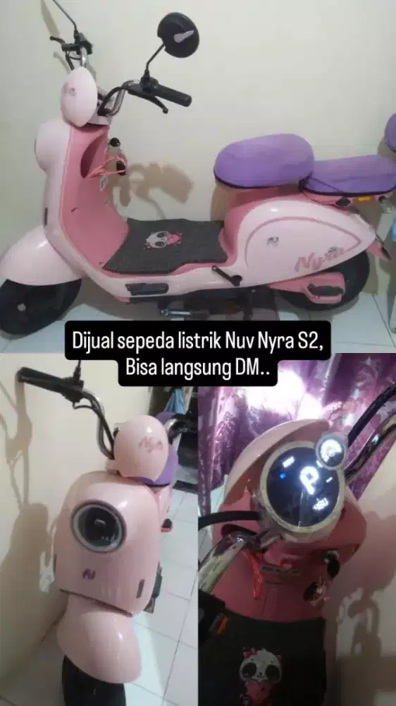 Sepeda Listrik Nyra Nuv S2