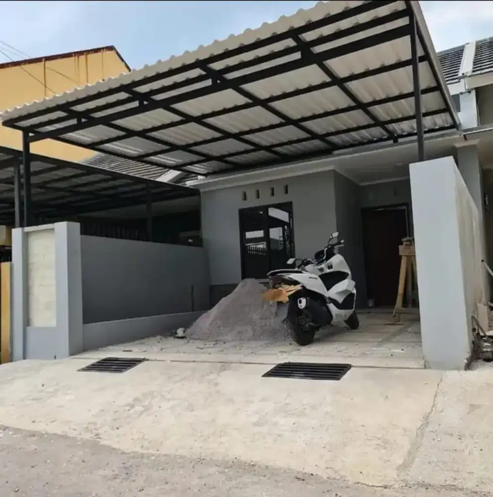 Kanopi alderon solusi atap moderen, pemasangan kokoh rapi