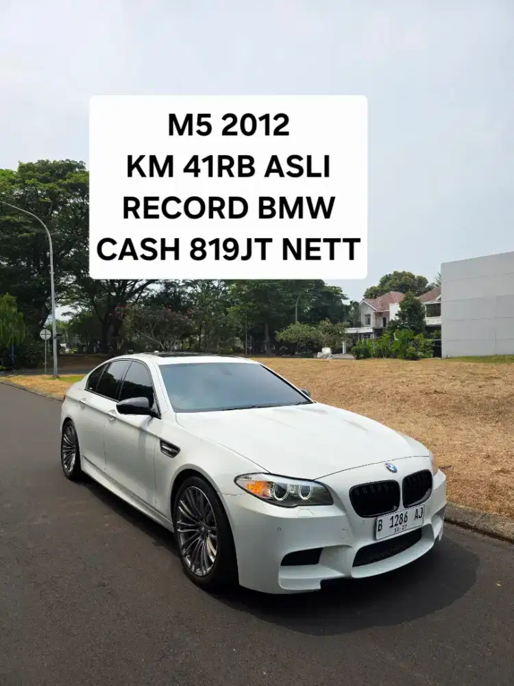 KM 41rb Asli BMW M5 4.4 2012