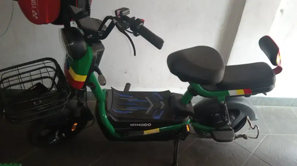 Jual Murah Sepeda Listrik Komodo Hijau