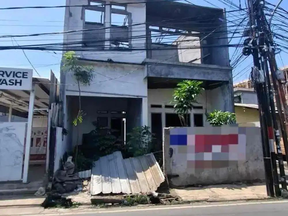 dijual rumah murah harga dibawah pasaran di jalan warung silah, cipedak, jagakarsa, jakarta selatan