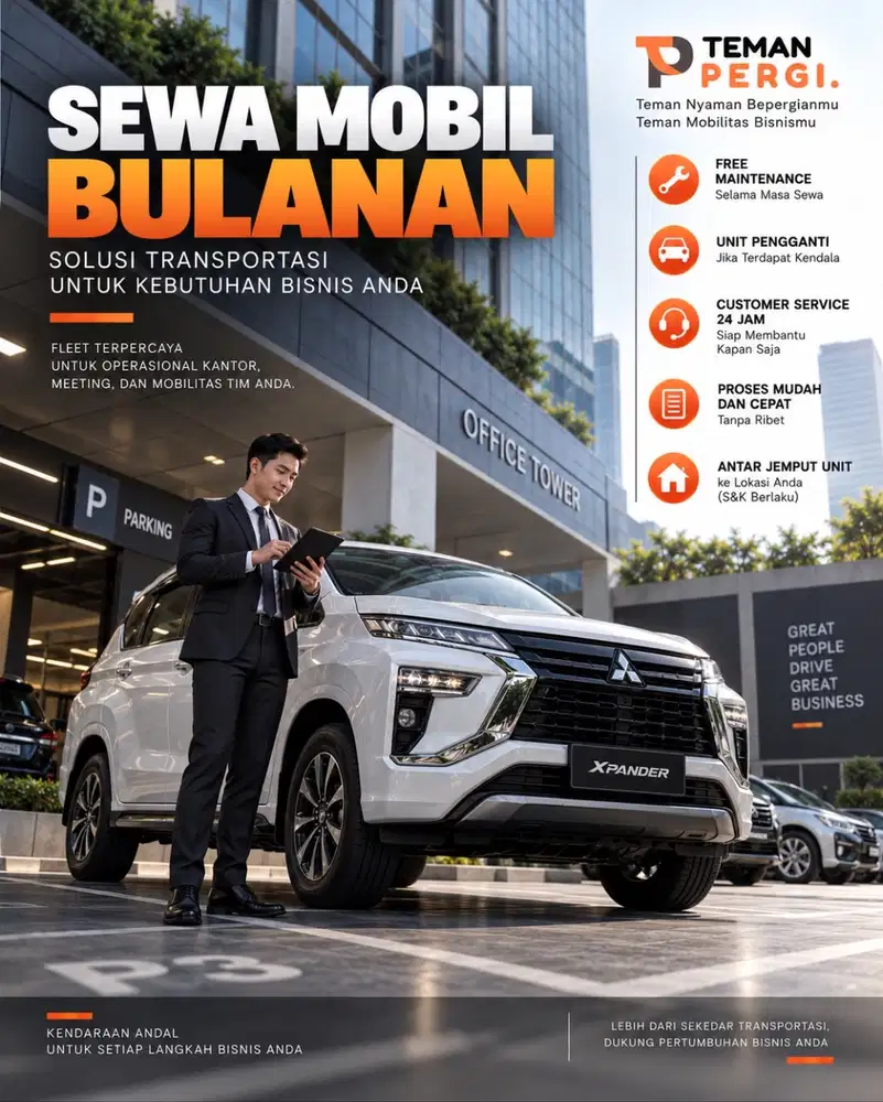 Sewa Mobil Bulanan Untuk Kebutuhan Jangka Panjang