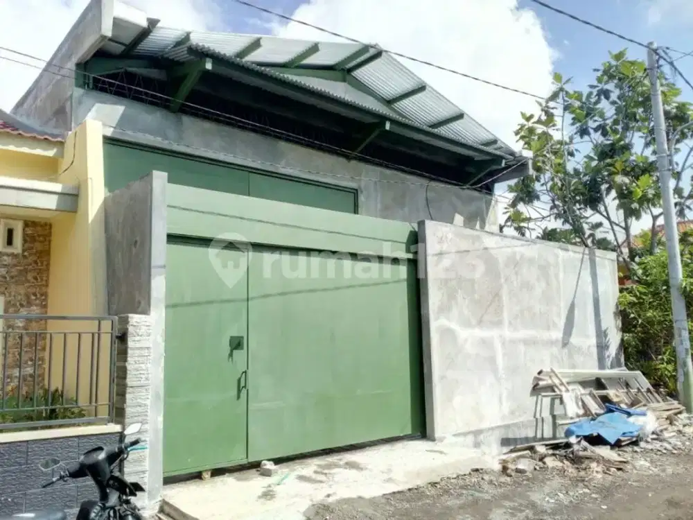 Gudang baru gress siap huni. IMB, SKRK lengkap