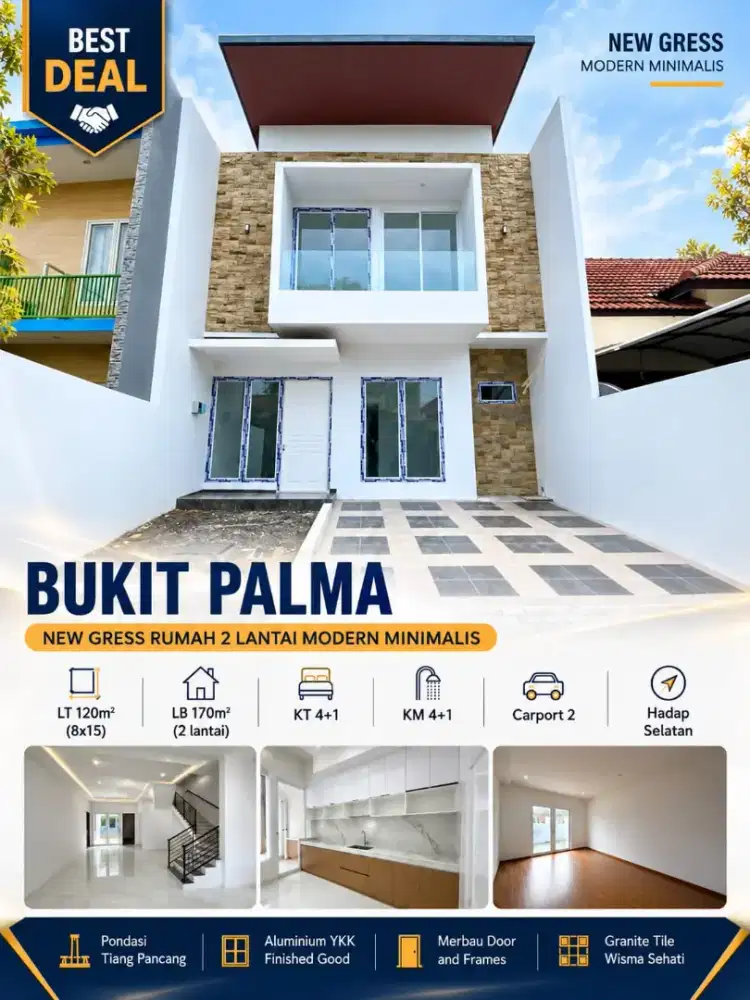 Dijual Rumah Bukit Palma Citraland