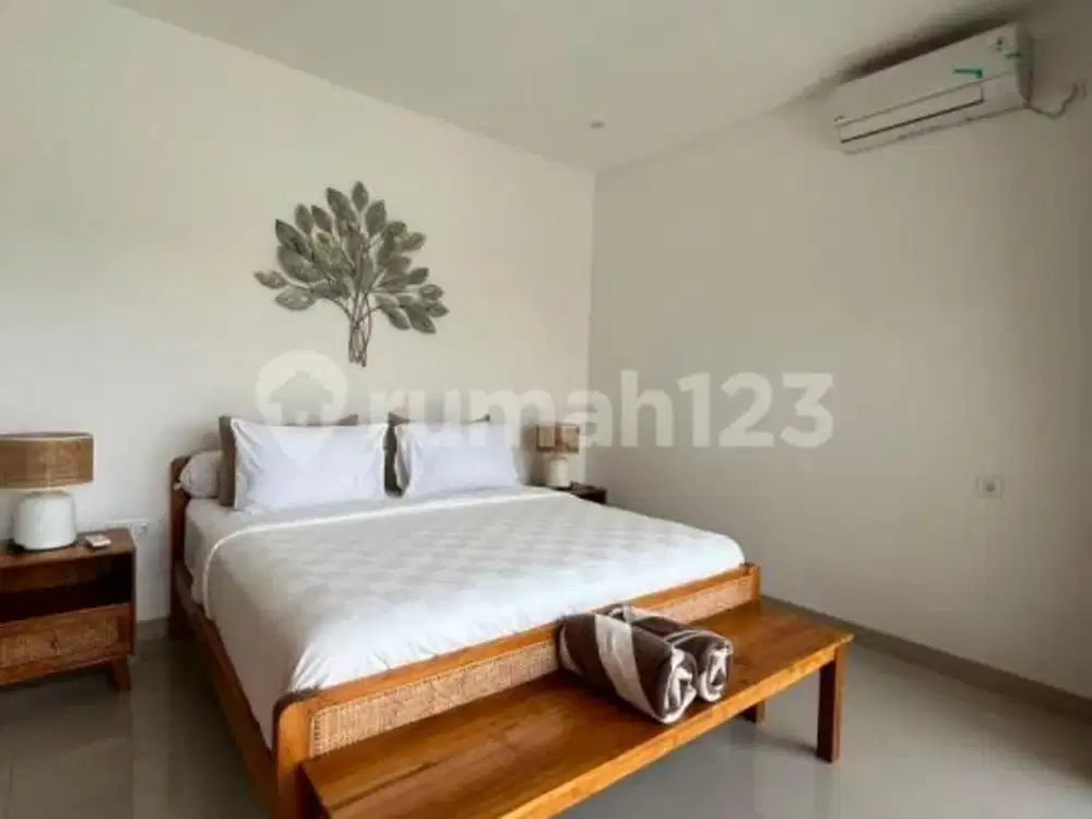 Villa 2 KT di Kerobokan Kedampang, Private Pool, Rooftop View Sawah