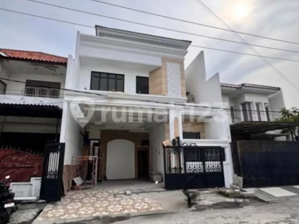 Rumah Baru 4+1 KT. SHM. Bagus. Row Jalan 3 Mobil. Bonus Tandon Atas dan Bawah