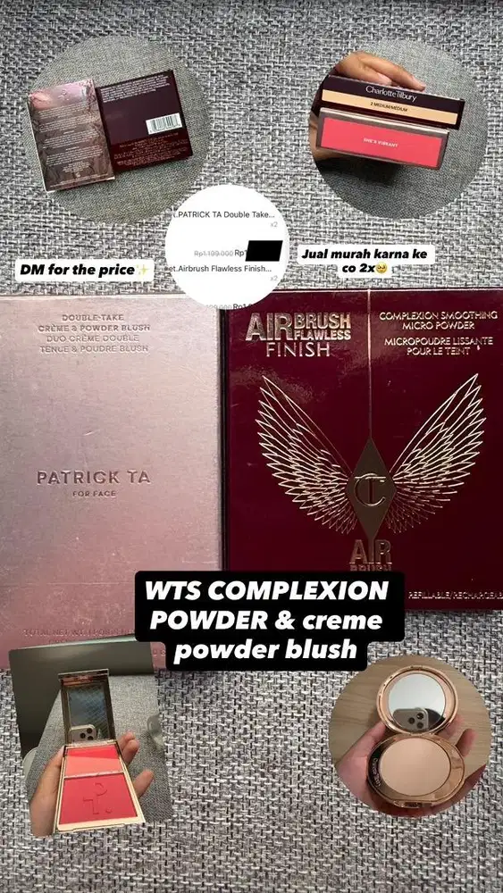 Charlotte Tilbury & Patrick TA