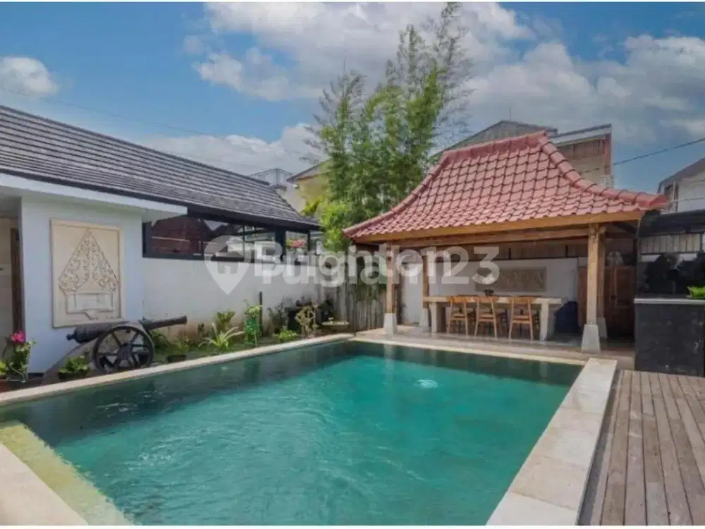 Villa 5 Kamar Tidur di Sanur Kauh Denpasar, SHM, LT 285 M², Rp 5,5 Miliar