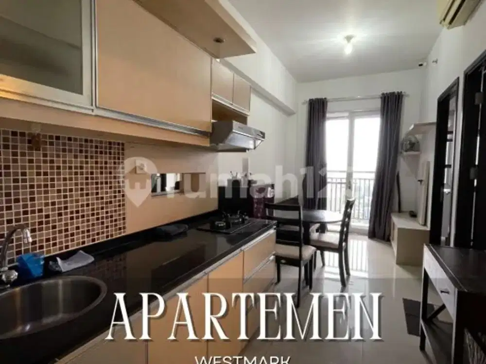 Dijual Cepat Apartemen Full Furnished Lantai Tinggi View Mall di Apartemen Westmark, Jakarta Barat