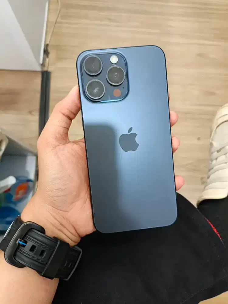 IPHONE 15 PROMAX 256 BLUE RESMI