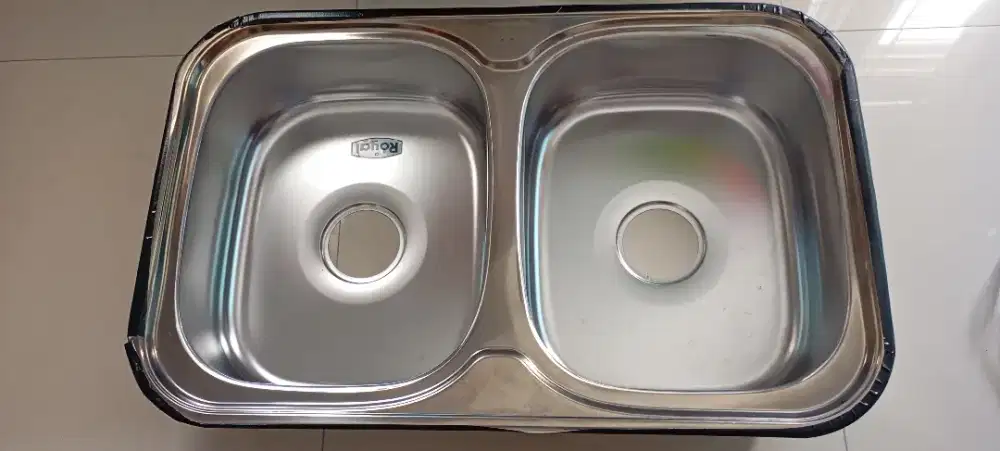 Kitchen Sink 2 Lobang Merek Royal Murah Meriah