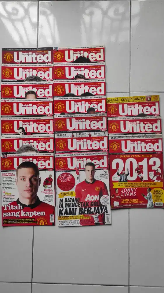 Buku Majalah Resmi Inside United tahun 13/14