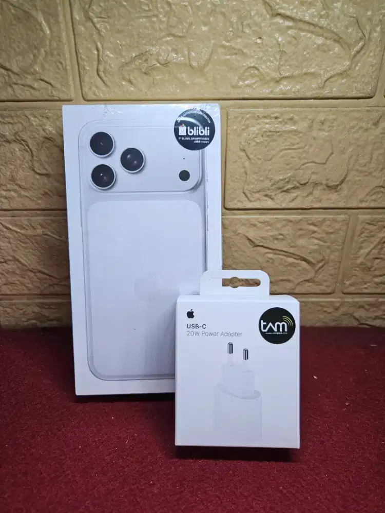 Apple Iphone 17 Promax Garansi Resmi Warna Silver Free Cas Apple Ori