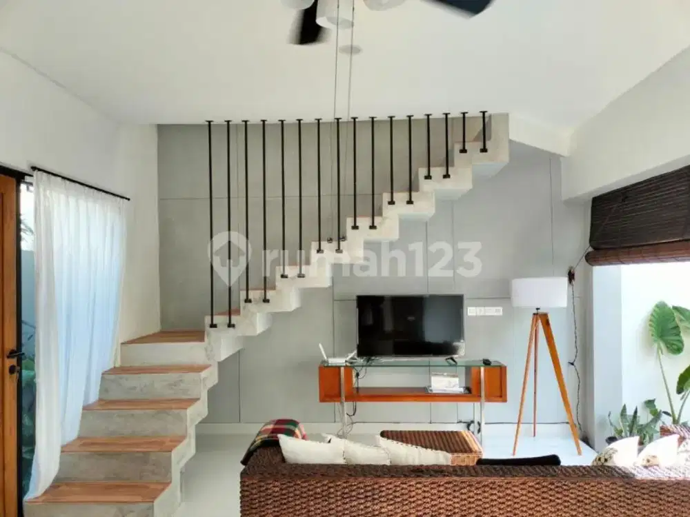 Modern 3Br Villa For Rent Monthly In Jimbaran, Private Pool, Full Furnished, Idr 25 Million