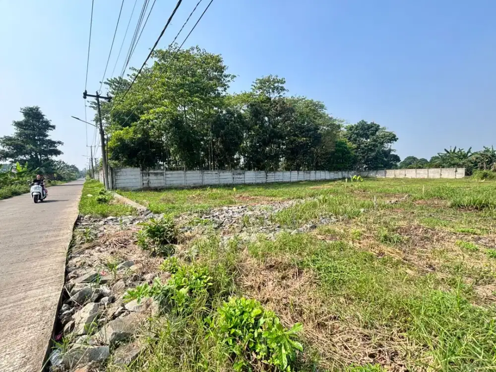 Tanah SHM Murah Strategis Dekat Stasiun Baru Jatake - Cocok Invest/Hunian - 10 Menit Tol Legok