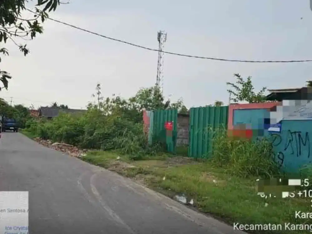 dijual gudang murah harga dibawah pasaran di jalan sukatani, karang sentosa, karang bahagia, kab. bekasi
