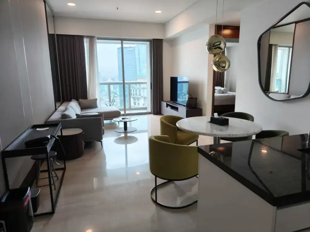 Dijual Apartemen Anandamaya Residence Tipe 2 Kamar Tidur Full Furnished
