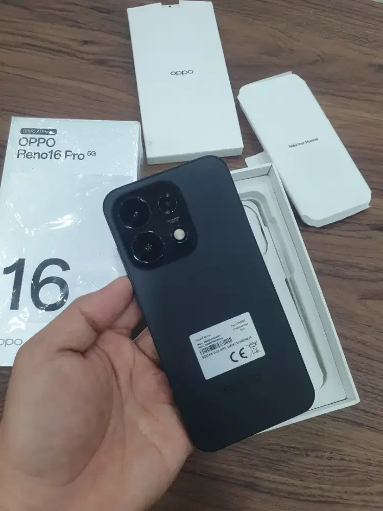 Oppo Reno 16 Pro 5g 12/256gb like new perfect resmi oppo