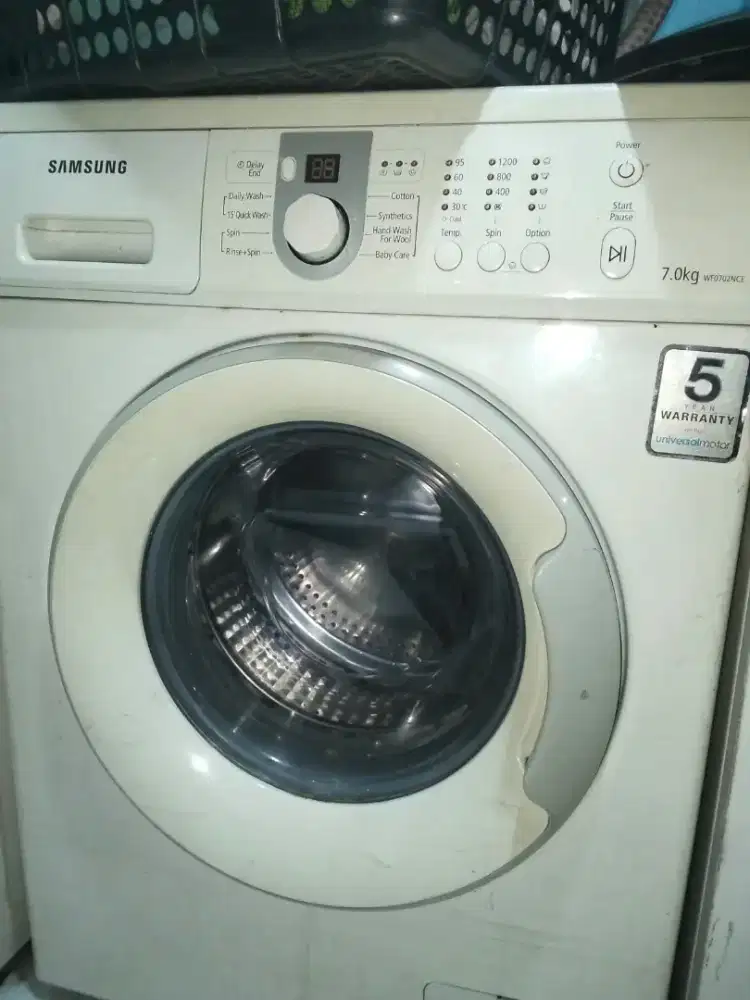 Mesin cuci front loading samsung