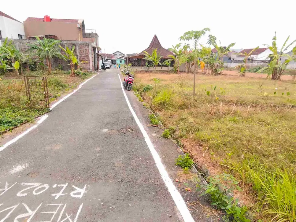 Tanah Kavling Arcawinangun dekat kantor kecamatan, GOR, kampus Unsoed, hotel Meotel Purwokerto