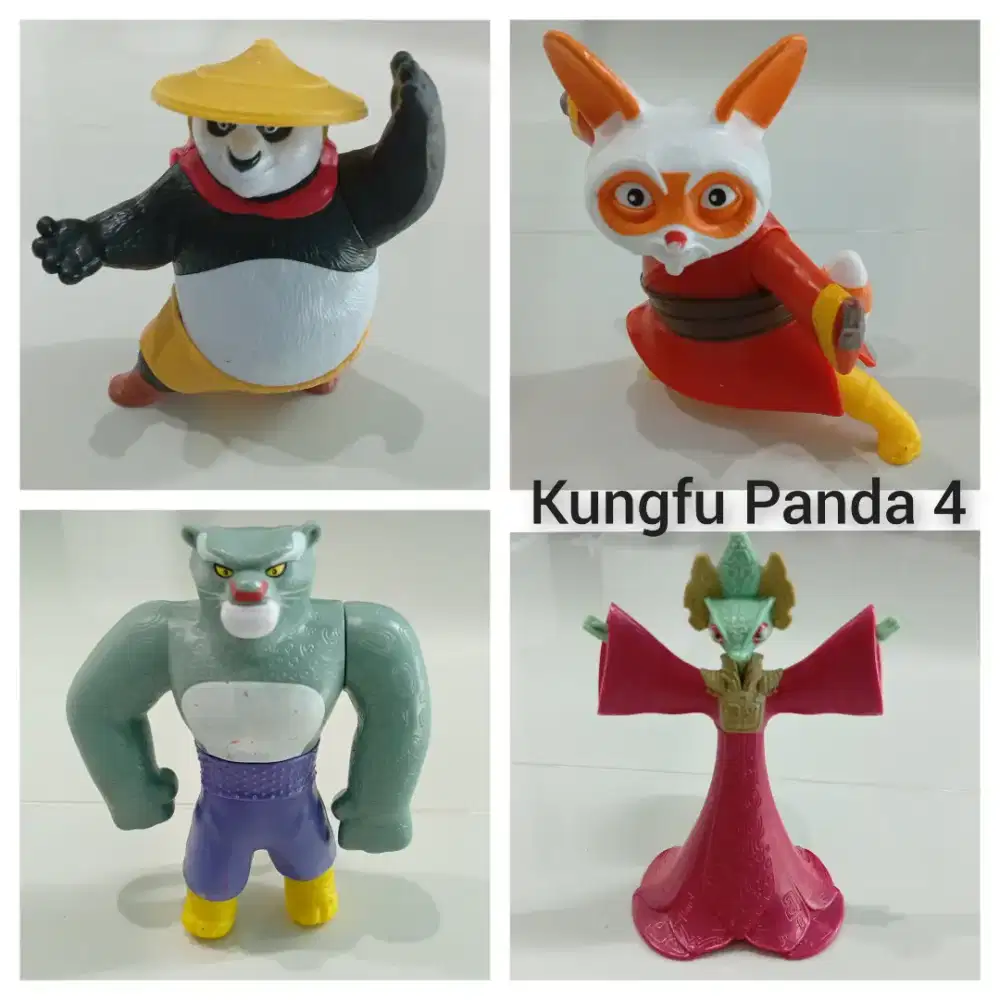 Mainan Kungfu Panda 4 (Ultra Rare/Super Langka)
