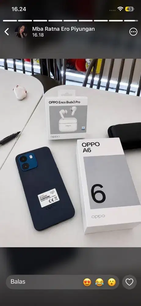 OPPO A6 8/256gb Cicilan Syarat Ktp