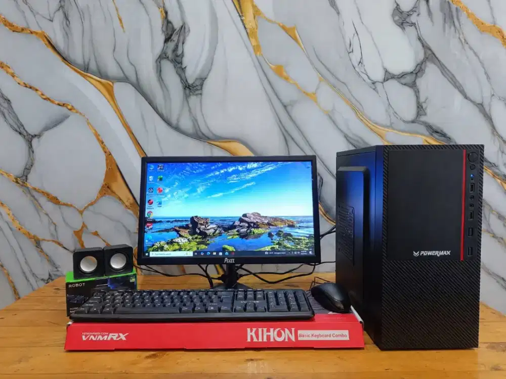 PC BARU CORE i5-4440, RAM 8GB, SSD 256GB, LED 19 INC, GARANSI 1 TAHUN