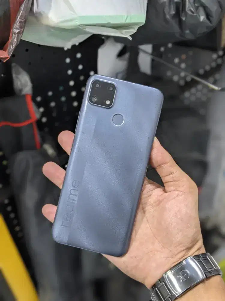 Realme C25s Ram 4/128GB Batrei 6000mAh Layar Tampilan Lcd Masih Bawaan
