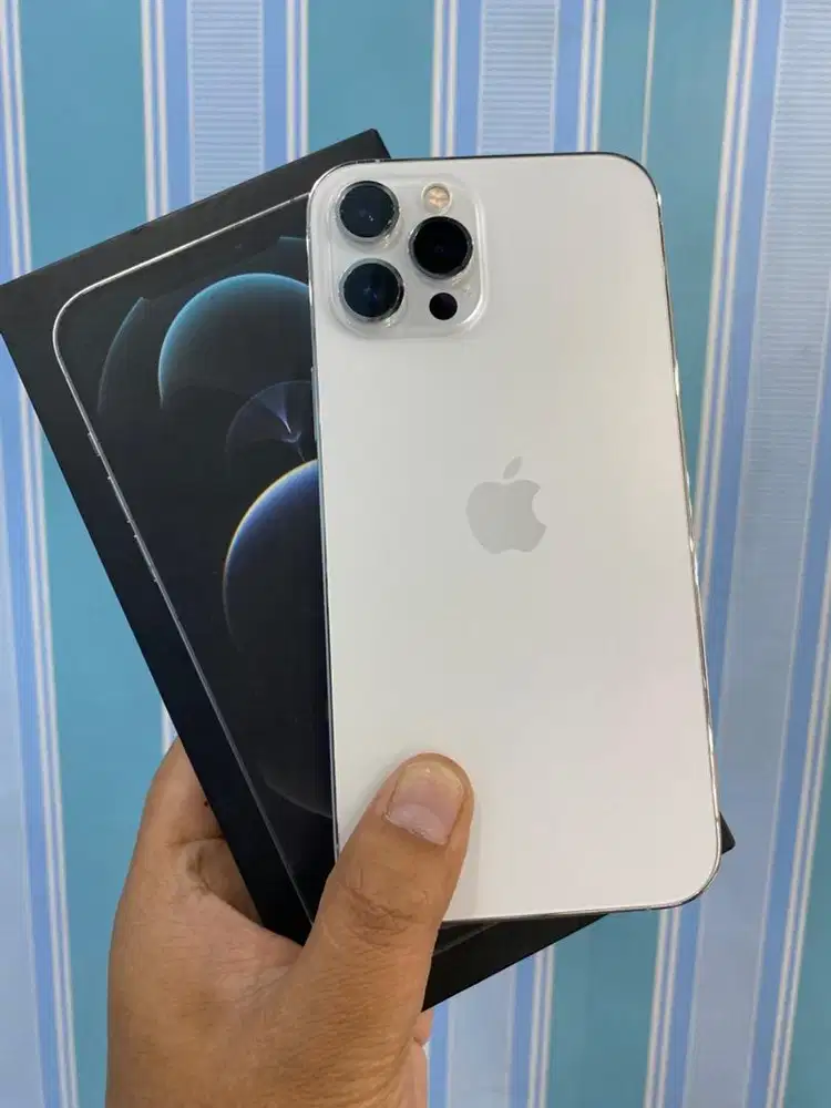 iPhone 12 ProMax 128Gb Mulus Fullset All Operator Tinggal Pakai