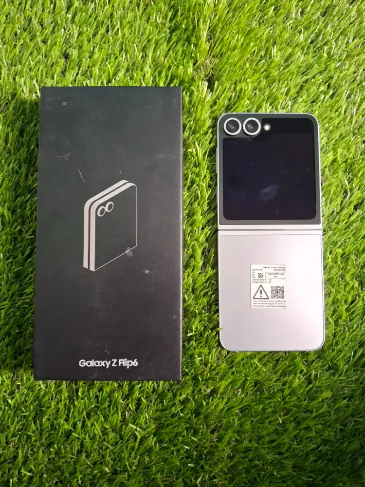 SAMSUNG ZFLIP 6 12/512GB FULLSET LECET NORMAL PEMAKAIN EX SEIN RESMI
