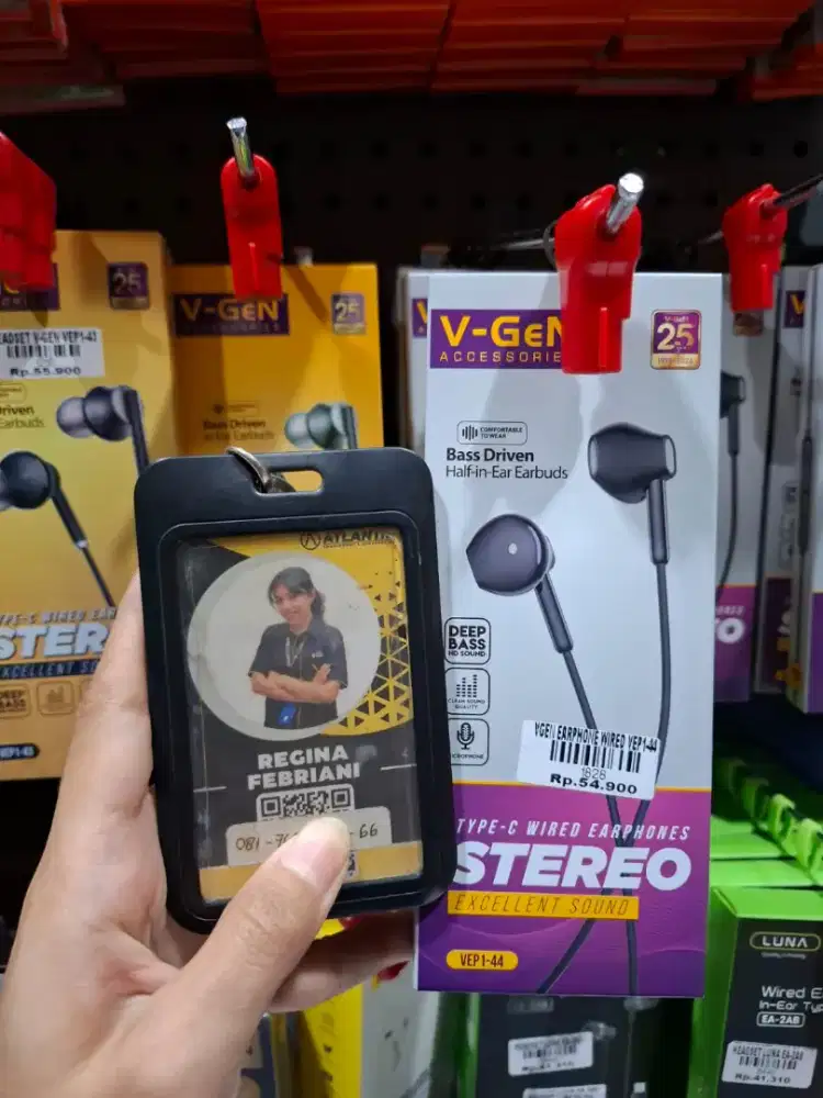 VGEN EARPHONE WIRED VEP1-44 | ATLANTIS DAHSYAT
