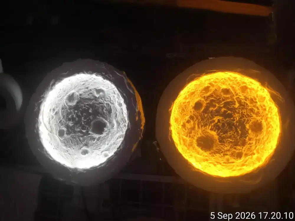 DEKORASI RUANGAN LAMPU BULAN(MOON LAMP)