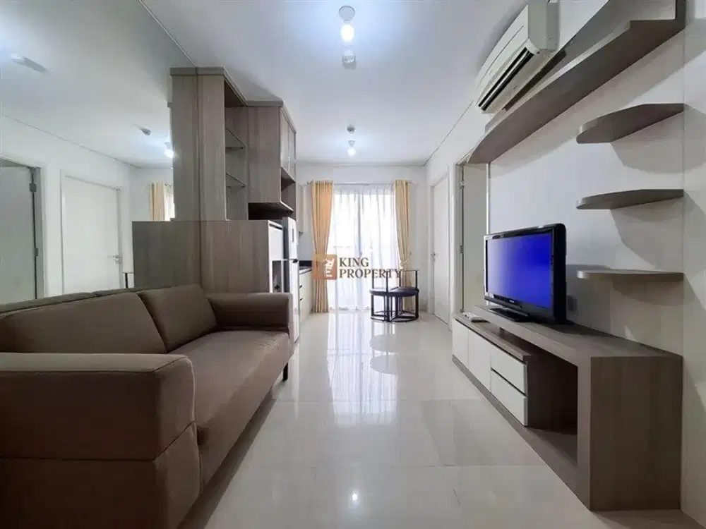 Disewakan Apartemen Madison Park 2BR Fully Furnished Interior Modern Lengkap Nyaman Siap Huni Hanya Jalan Kaki Ke Mall CP Tanjung Duren Jakarta Barat
