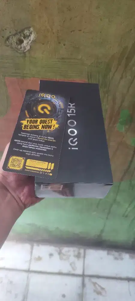 IQOO 15R 8/256 BLACK BNIB