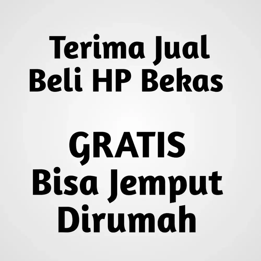 Terima Jual Beli HP Bekas atau RUSAK