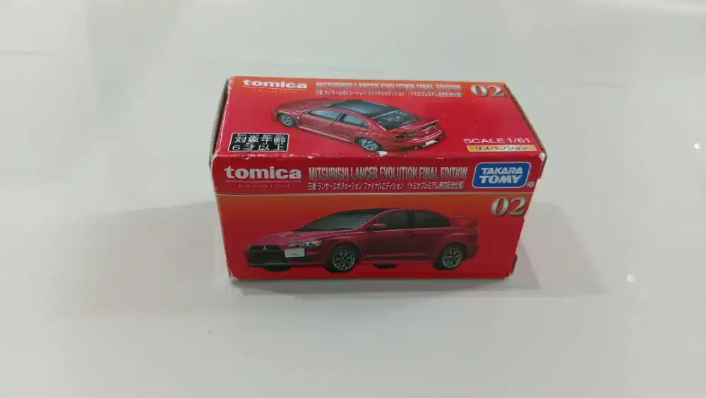 Tomica Mitsubishi Lancer Evolution Final Edition
