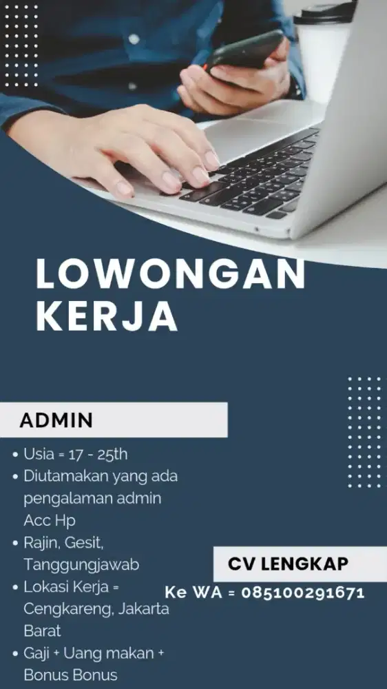 Lowongan Kerja Admin