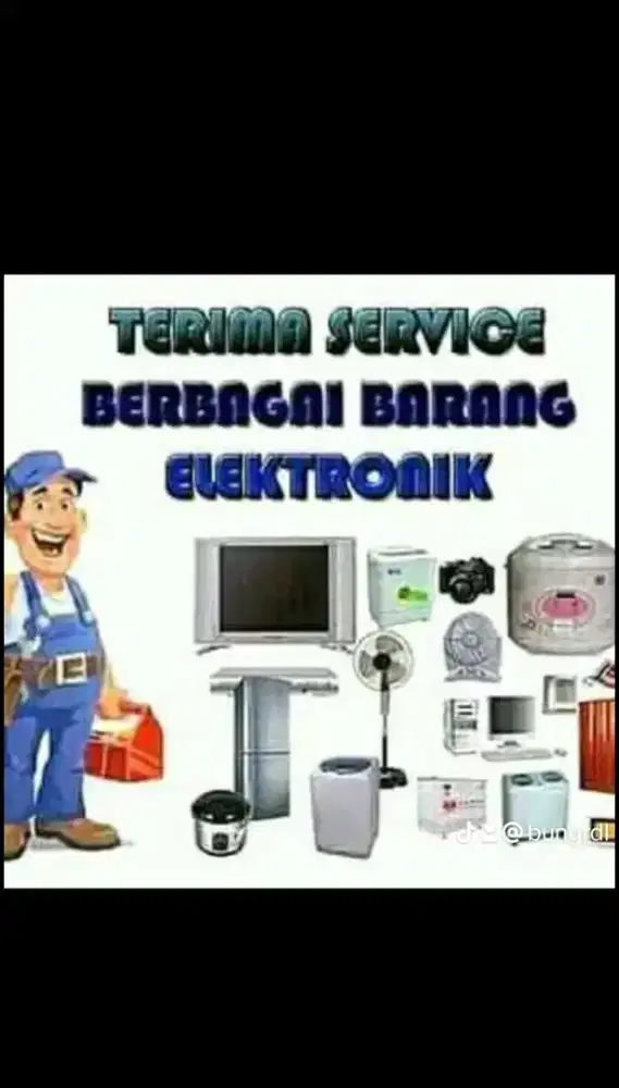 Bung jaya servis AC kulkas mesin cuci pompa air dll