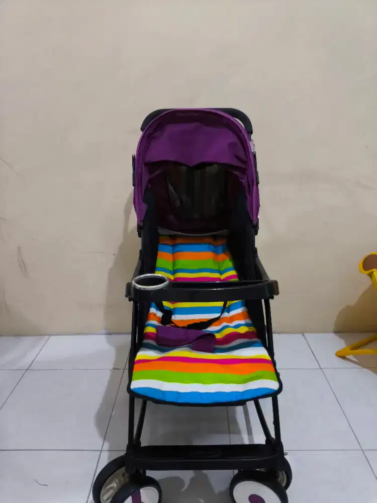 Stroller Anak Purple Rainbow murah