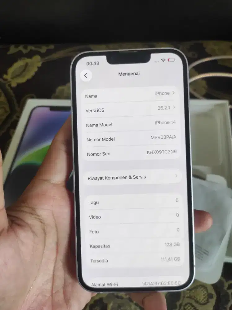 iPhone 14 128gb ibox