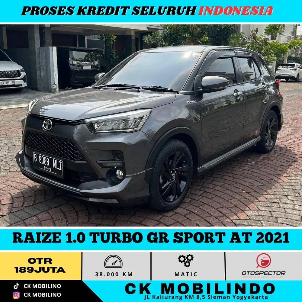 RAIZE 1.0 TURBO GR SPORT AT 2021 SILVERSTONE PEMAKAIAN 2022