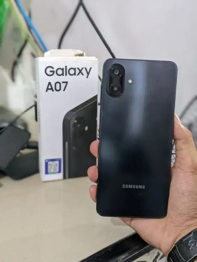 Samsung A07 Ram 8GB 4+4/64GB Lengkap garansi Januari 2027